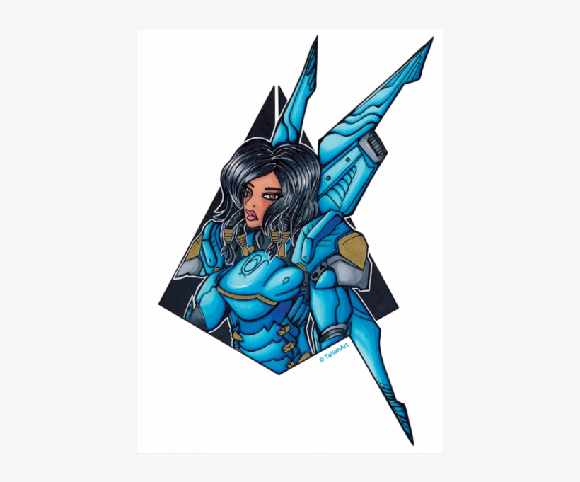 Overwatch Pharah Print - Overwatch, transparent png #475678