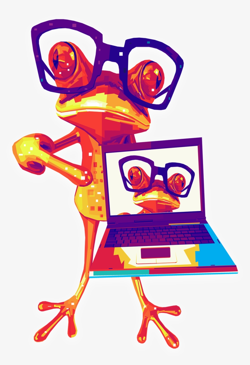 Crazy Frog Poster Design - Frog, transparent png #475697