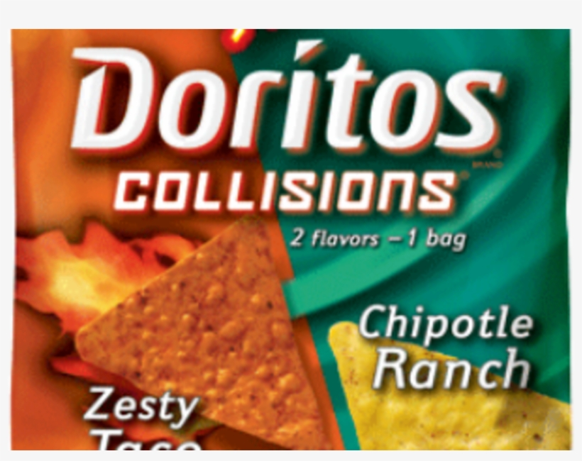 Doritos Collisions Flavored Tortilla Chips, Zesty Taco, transparent png #475788