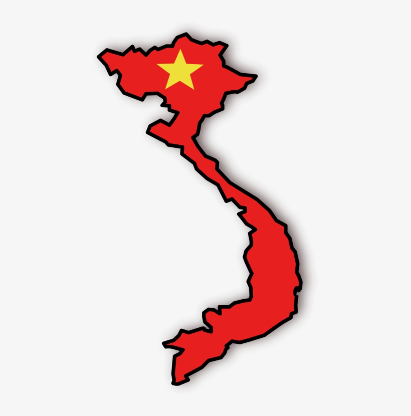 Vietnam War South Vietnam Flag Of Vietnam - Vietnam Flag Over Country, transparent png #476310