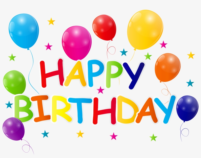 Happy Birthday Png - Transparent Happy Birthday Png, transparent png #476504