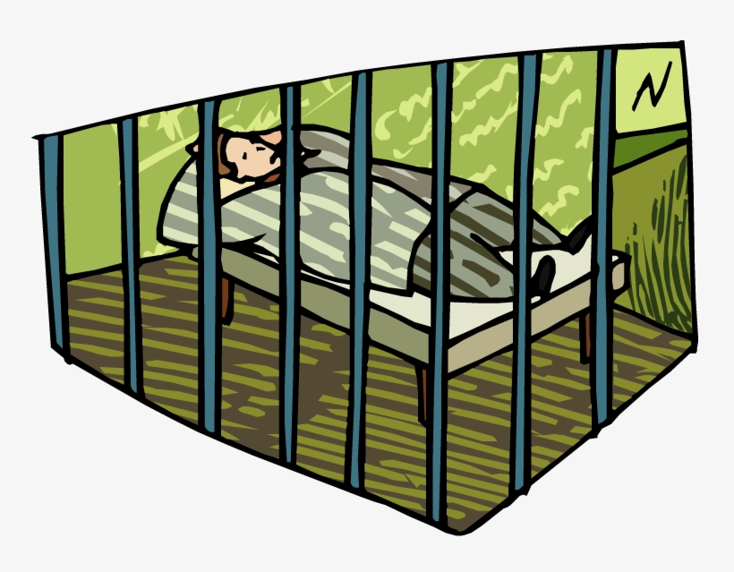 Jail Cell Clip Art Car Memes - Music, transparent png #476600
