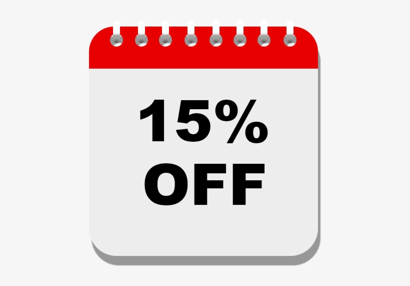 15 Discount 3d Png, transparent png #476708