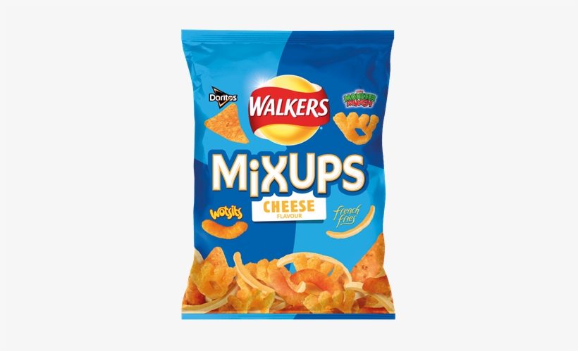 Cheese Snacks Mix - Walkers Crisps Mix Ups, transparent png #476727