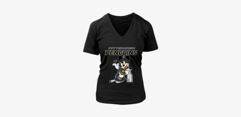 Mickey Pittsburgh Penguins Taking The Stanley Cup Nhl - God Save The Queen Sylvanas, transparent png #477041