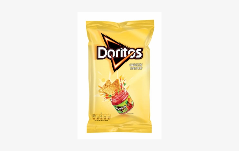 Doritos Lightly Salted - Lightly Salted Doritos, transparent png #477042