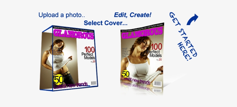 Turn Your Photos Into Fake Magazine Covers Free Fake - Magazine, transparent png #477082