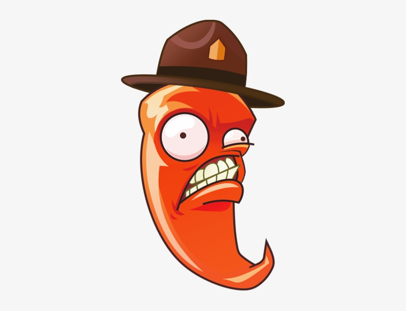 Cowboy Jalapeno - Plantas Contra Zombies 2 Jalapeño, transparent png #477389
