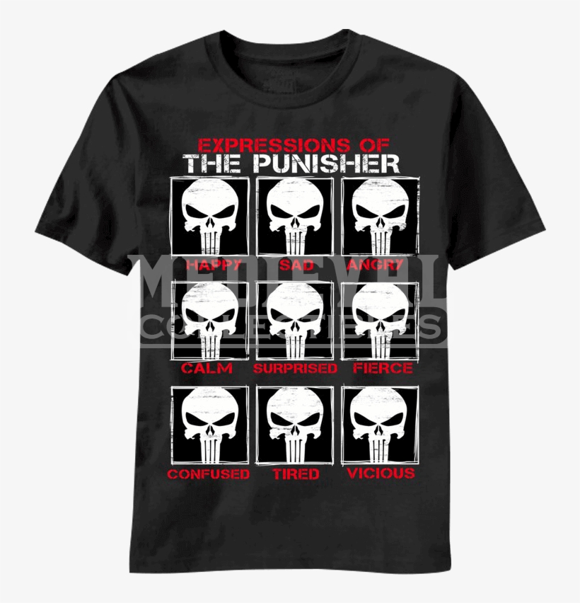 Expressions Of The Punisher T-shirt - Expressions Of The Punisher, transparent png #477475