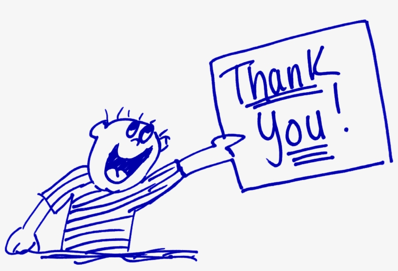 Thank You Cartoon - Thank You Png Animation, transparent png #477689