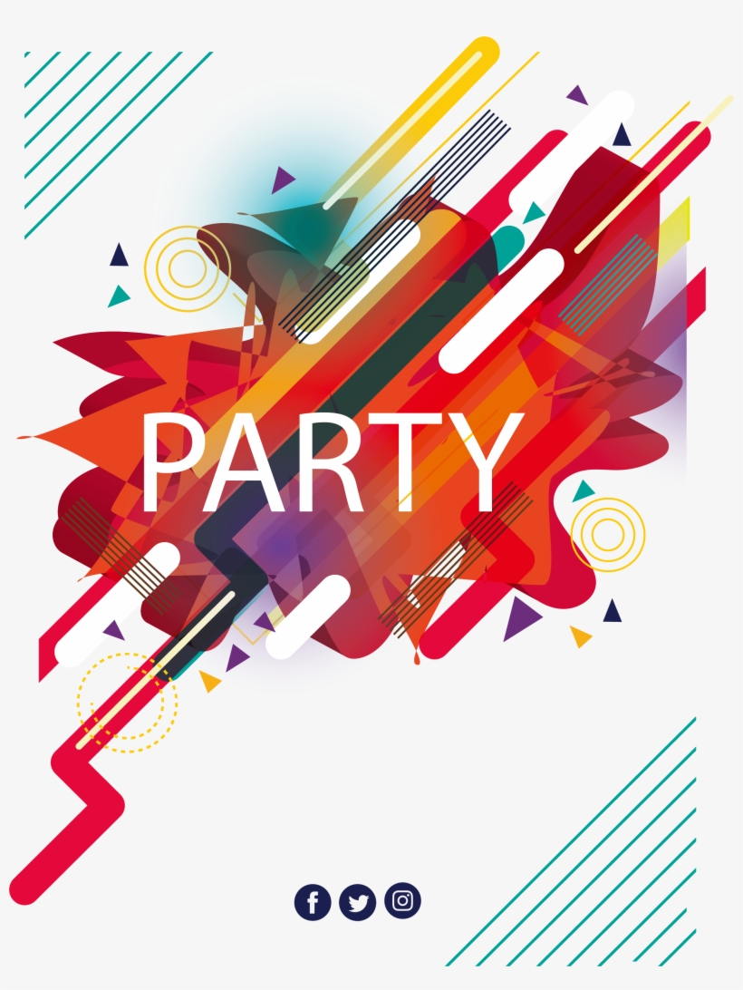 Party Poster Music Festival - Party Poster Png, transparent png #477733