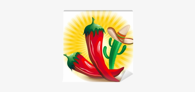 Peperoncino Piccante Messico Red Hot Chili Pepper Mexico - Chili Pepper, transparent png #477784