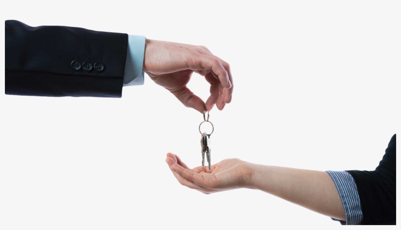 Transponder Car Key - Handing Over Keys Png, transparent png #477897