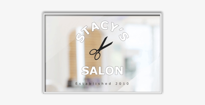 I Ordered Decals To Display In The Front Windows Of - Snip Snip, transparent png #477901