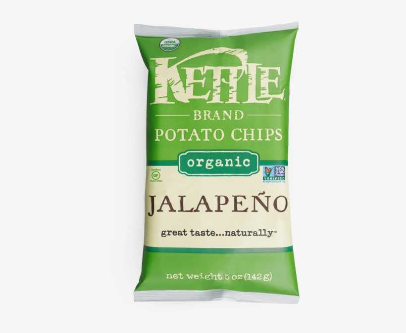 Organic Jalapeno - Kettle Chips Organic, transparent png #477906