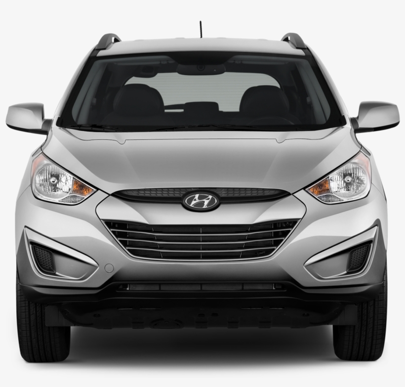 Car From 3 Quarter View Png Png Free Stock - Hyundai Tucson 2012 Front, transparent png #478049
