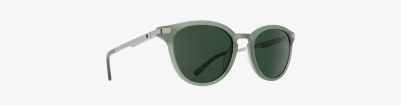Pismo Matte Translucent Seaweed Sunglasses / Happy - Spy Pismo Sunglasses, transparent png #478091