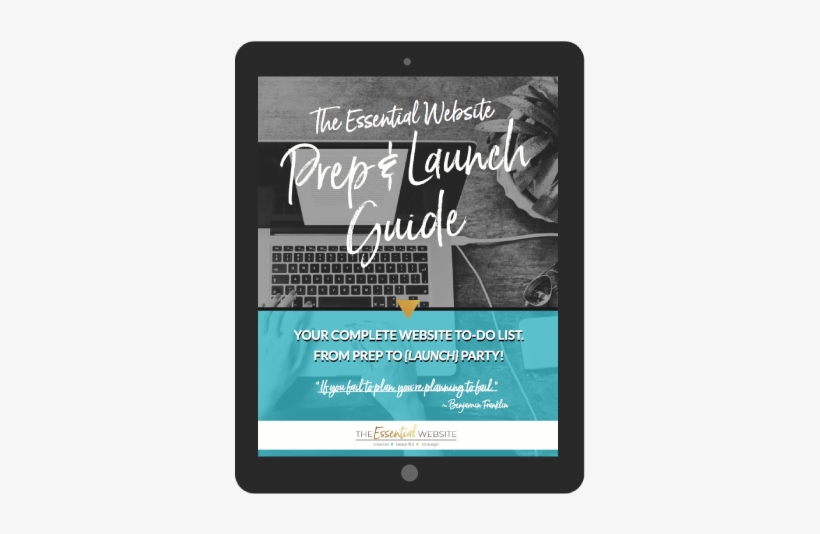 The Essential Website Prep & Launch Guide - Handwriting, transparent png #478095