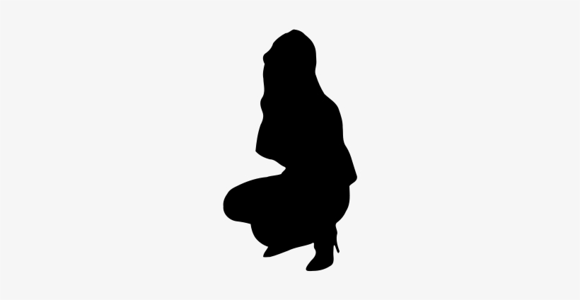 Woman Silhouette Clipart Png, transparent png #478237