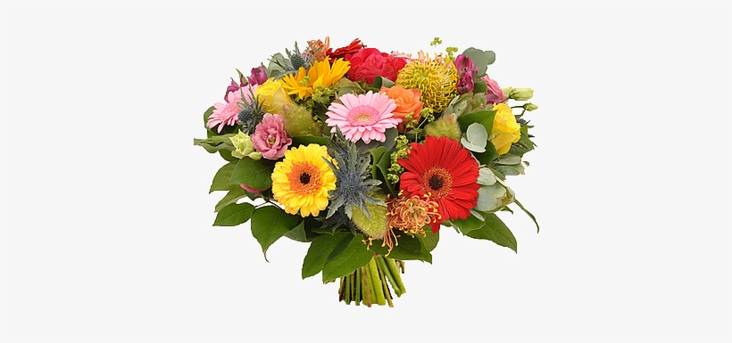 Flowers And Bouquets Topbloemen - Buque De Flores Gerbera, transparent png #478374