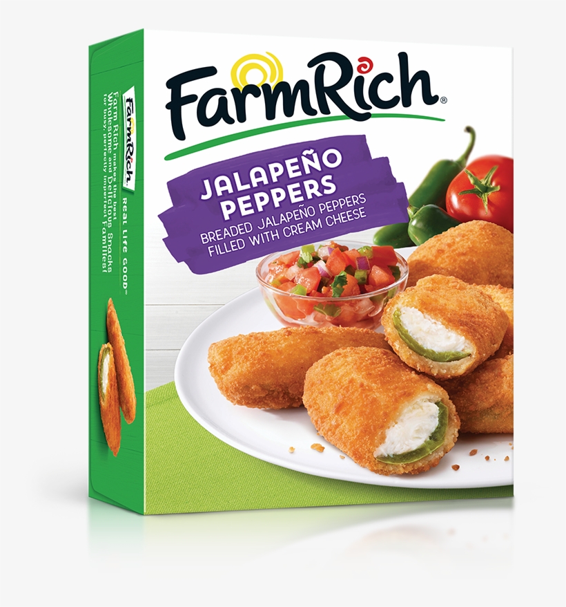 Jalapeño Pepper - Farm Rich Breaded Mozzarella Sticks - 24 Oz Box, transparent png #478438