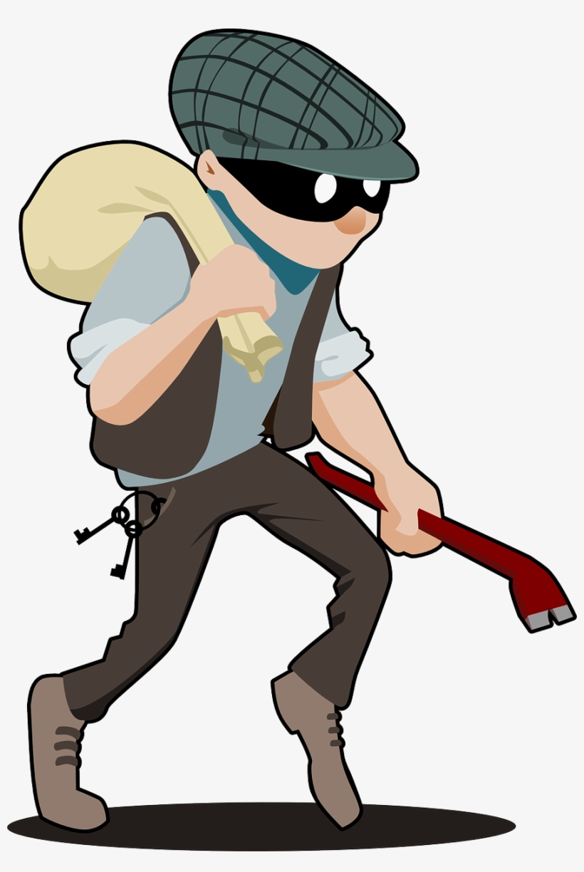 Car Key Stolen A Replacement Can Help - Crime Clipart, transparent png #478441