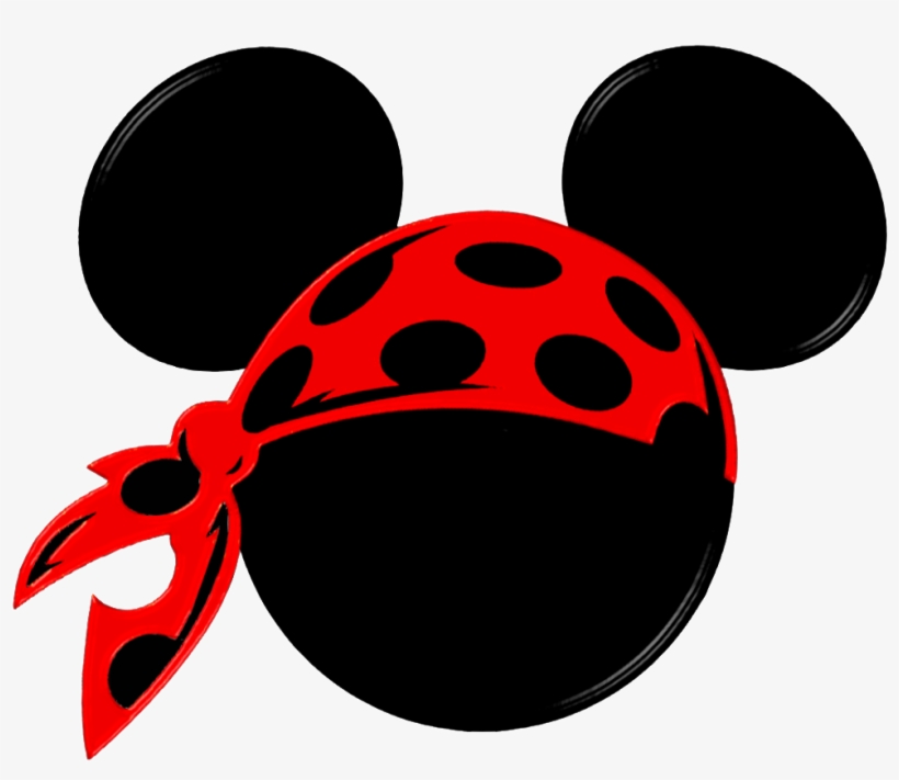 Mickey Mouse Clip Art - Pirate Mickey Head Clip Art, transparent png #478769