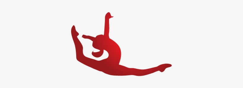 Red Gymnast Clipart, transparent png #478816