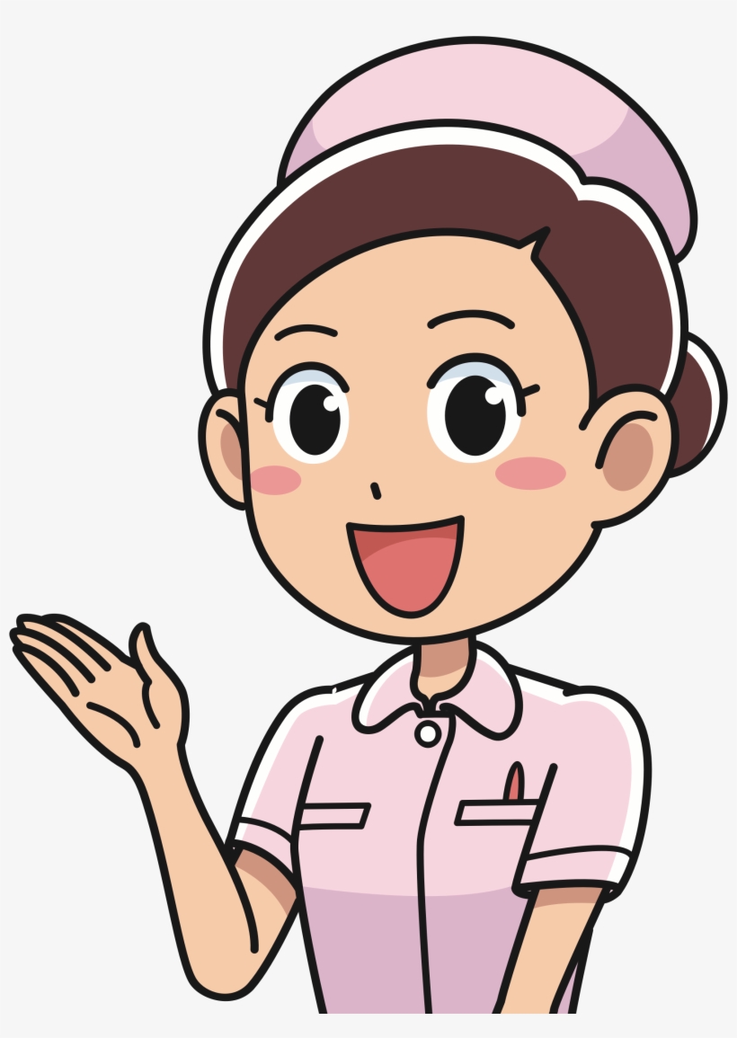 Jpg Royalty Free Download Cheerful Big Image Kartun Perawat Png