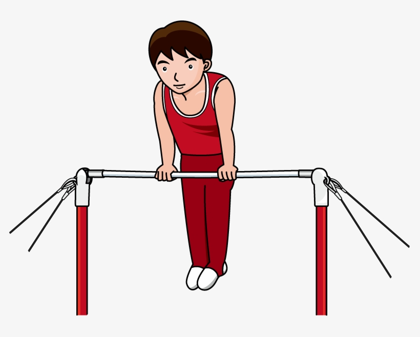 Gymnastic Images Gymnast On Bars Clipart Free Transparent PNG