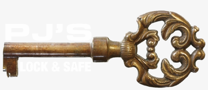 Pj's Lock & Safe - Vintage Key, transparent png #479040
