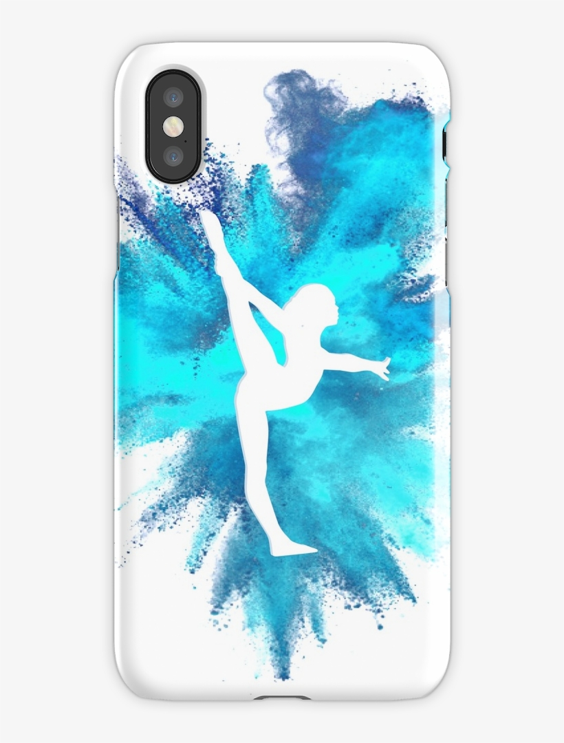 Blue Explosion Iphone X Snap Case - Gymnastics Iphone Case, transparent png #479041