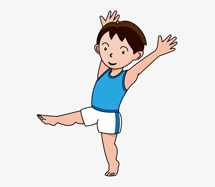Gymnastics Clipart - Boys Gymnastics Clipart, transparent png #479090