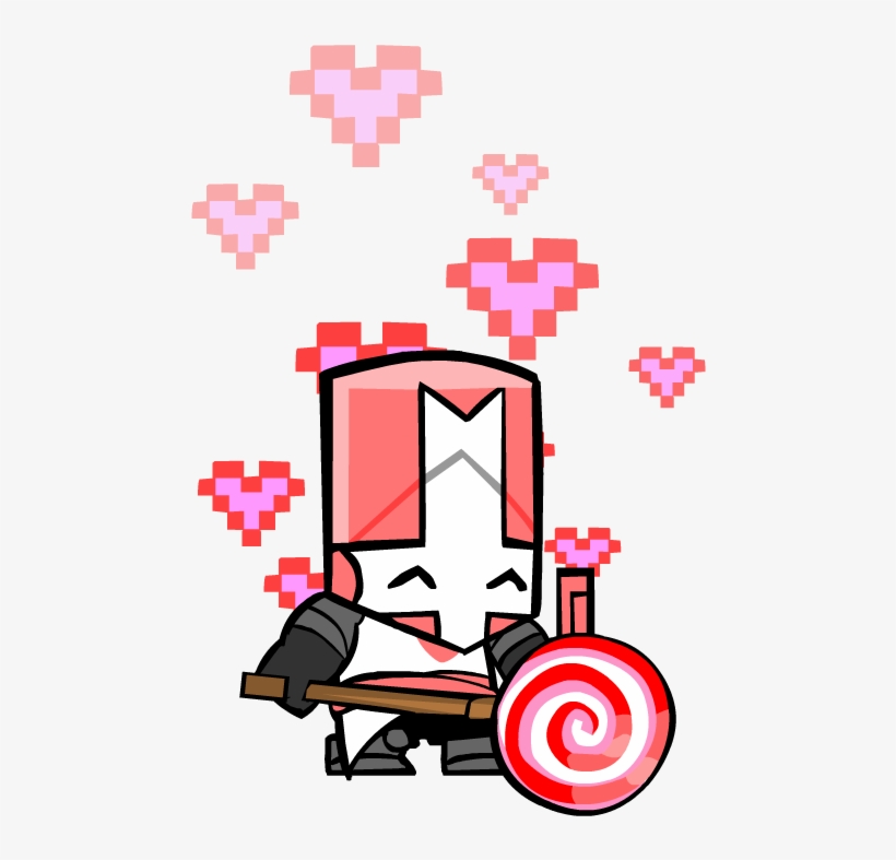 Pink Knight - Castle Crashers 3D model 3D printable