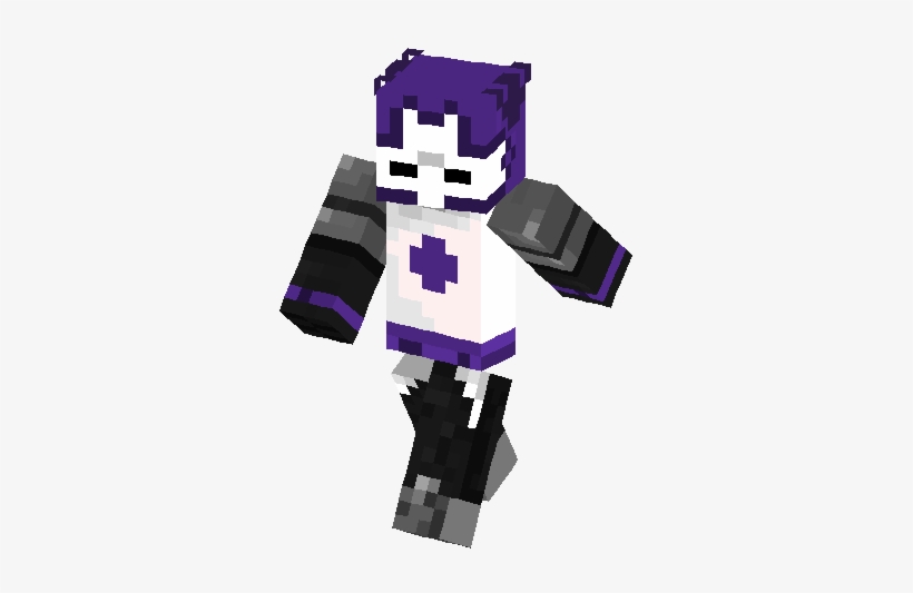 Purple Castle Crasher Skin - Minecraft, transparent png #479699