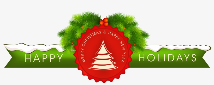 Happy Holidays Text Png, transparent png #479721