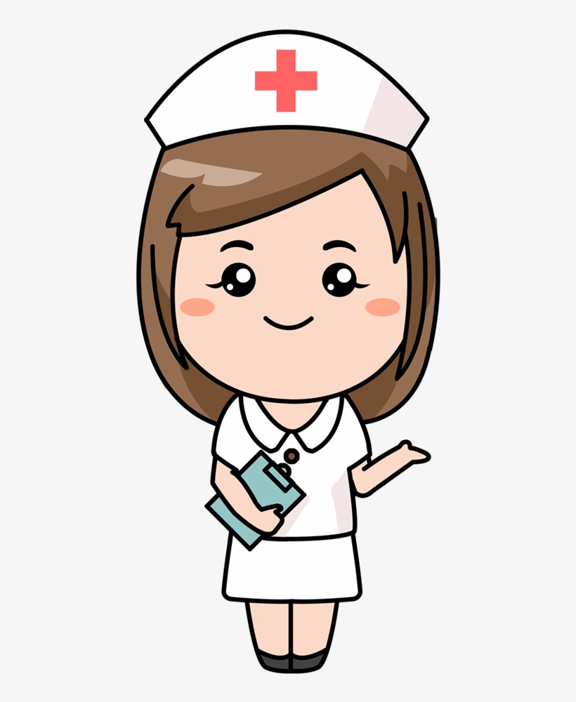 Nurse Graphics Clip Art Free Free Cute Cartoon Nurse - Nurse Clipart, transparent png #479949
