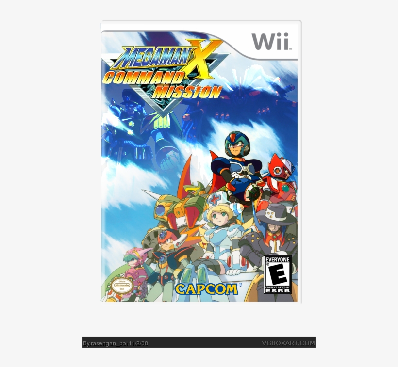 Comments Mega Man X - Megaman X Command Mission Wii, transparent png #4700870