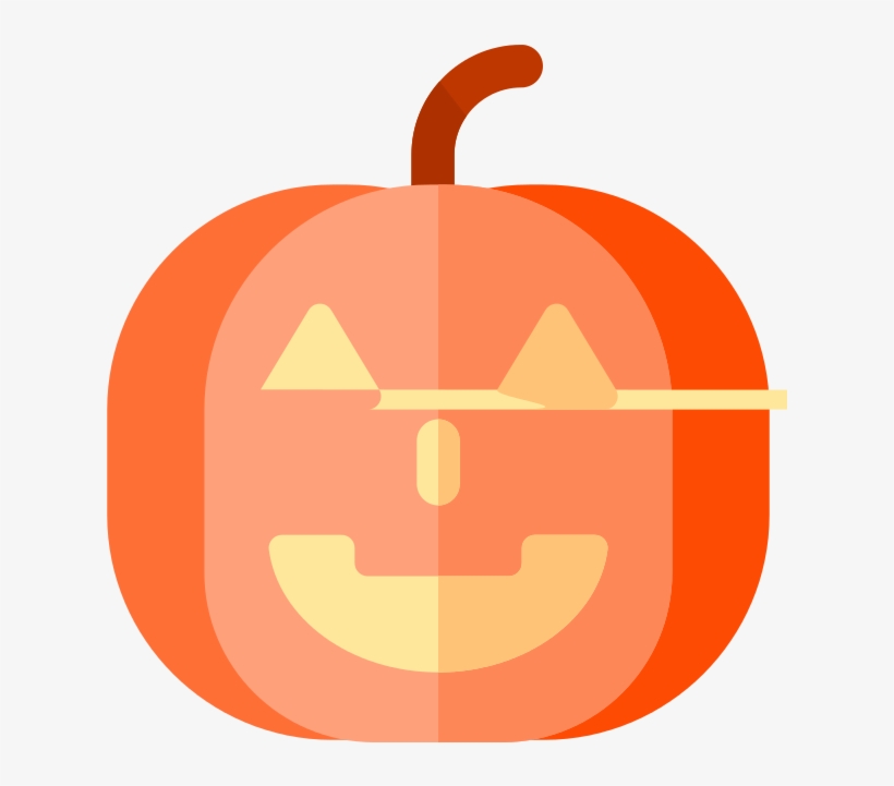 Halloween - Jack-o'-lantern, transparent png #4701392