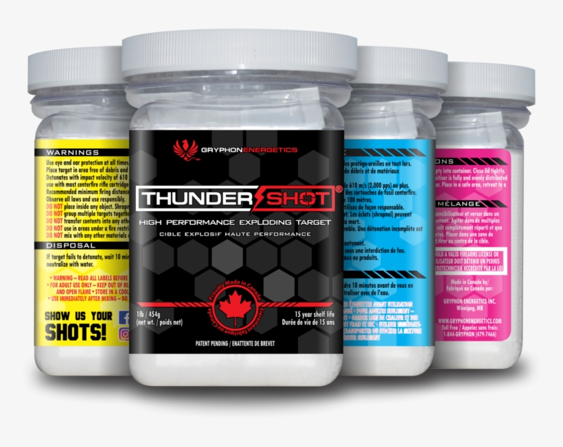 Thundershot® Centerfire - Shooting Target, transparent png #4702189