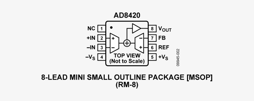 Ad8420-pc - Circuit Diagram, transparent png #4702371