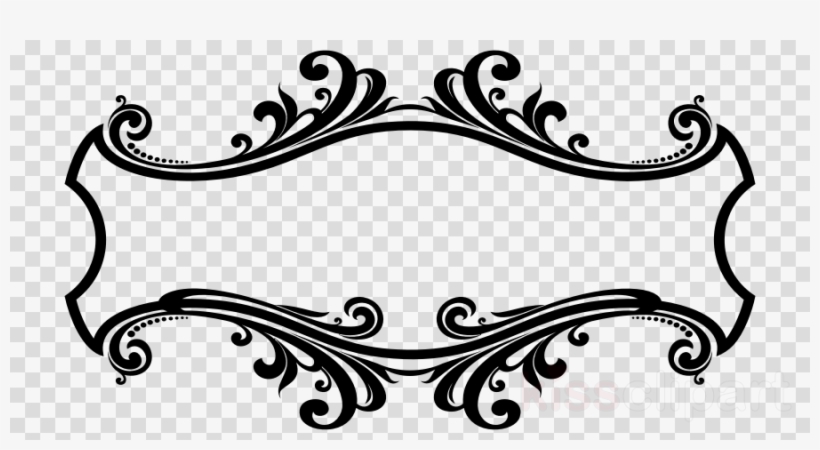 Download Ornament Frame Png Clipart Decorative Arts - Line Art Border Design, transparent png #4702848