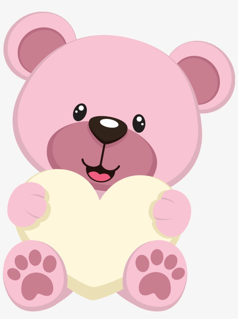 Teddy Bear Pink Cartoon, transparent png #4703010