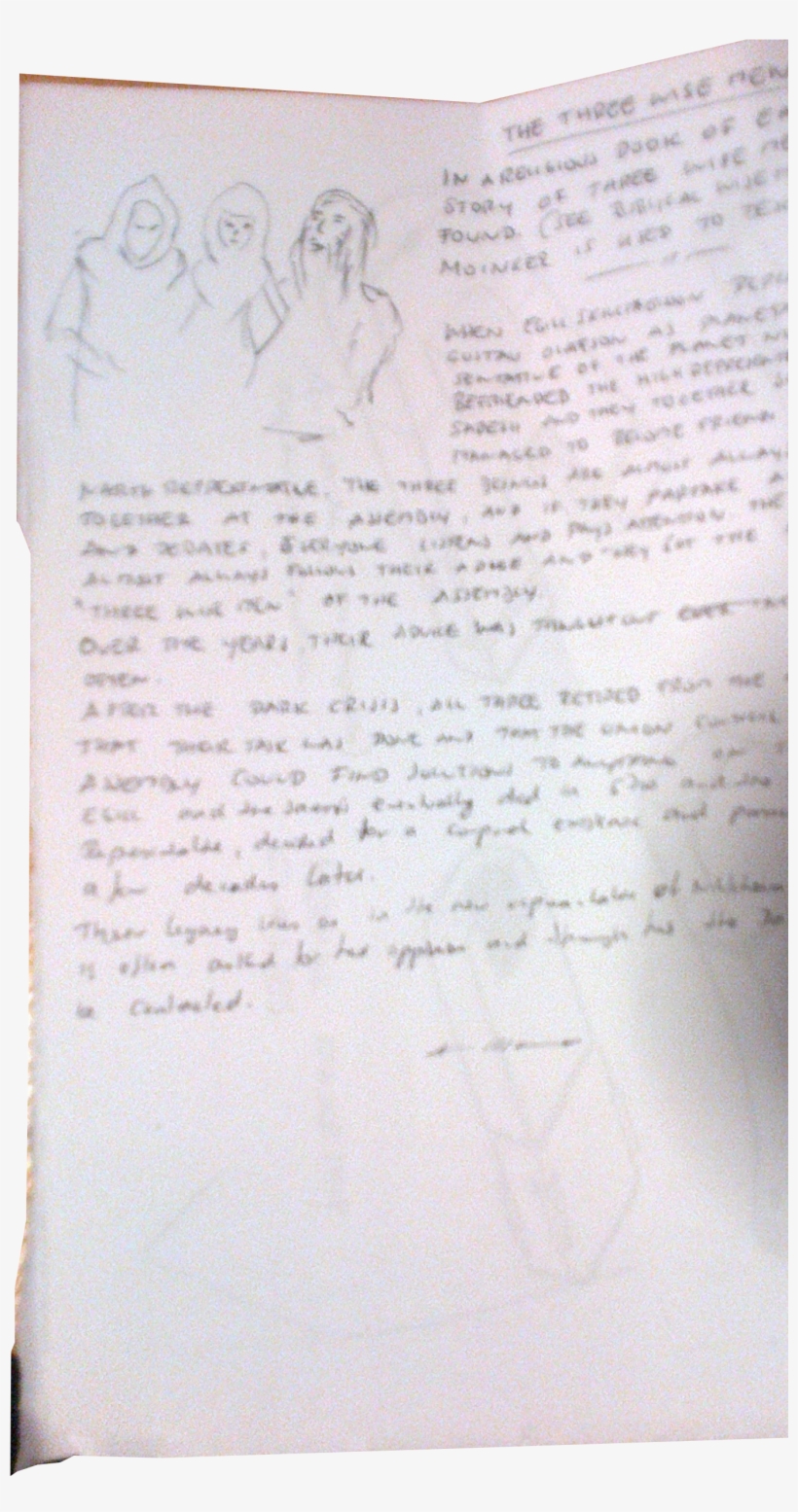 The Three Wise Men First Concept - Document, transparent png #4704207