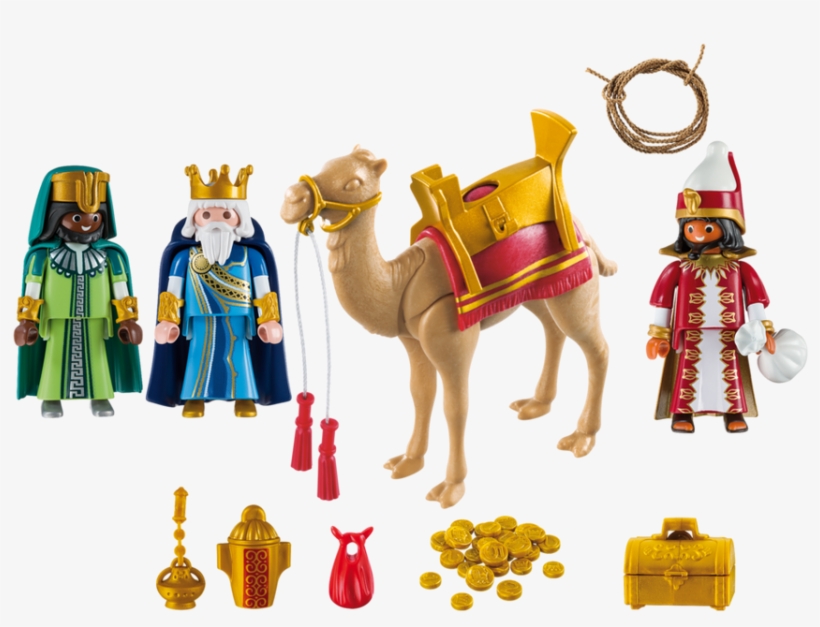 Playmobil Christmas Three Wise Kings/men - Playmobil Three Wise Kings Set, transparent png #4704350