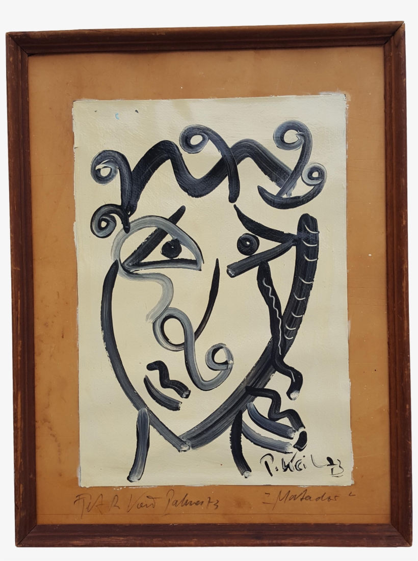 Matador Drawing Life Picasso Library - Picture Frame, transparent png #4704556