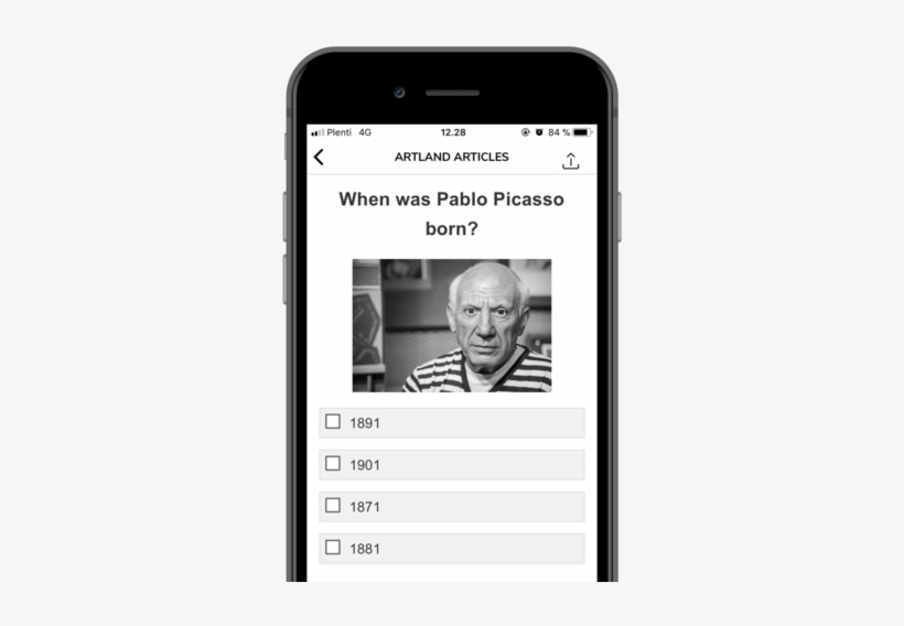 Go To The App And Take The Quiz For Free - Iphone, transparent png #4704765