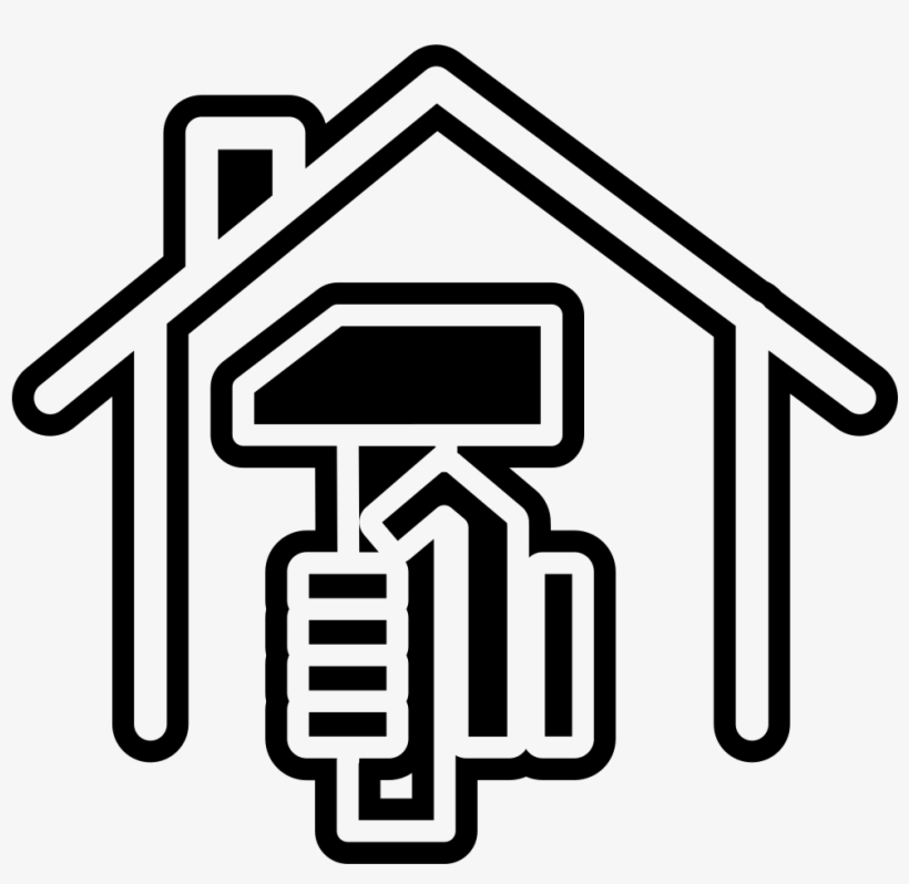 Png File Svg - House With Hand Tools, transparent png #4705228