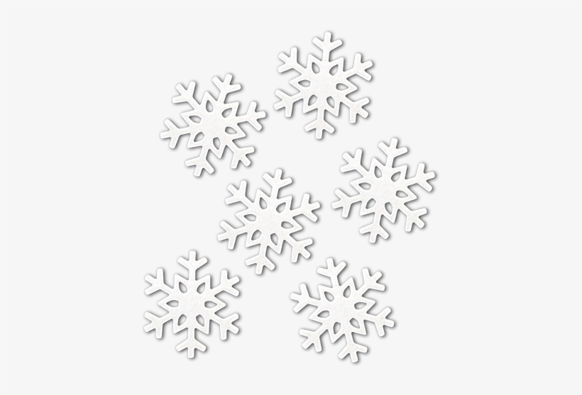 Set De 4 Aimants Snowflake - Magnet, transparent png #4705549