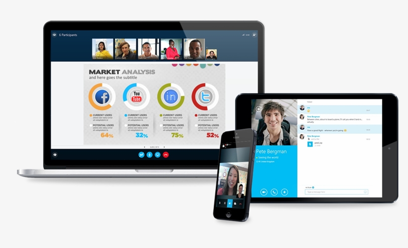 Skype For Business On All Your Devices - Odys Dys Rapid 10 Lte Rapid 10 Lte Android 25.7 Cm, transparent png #4706708